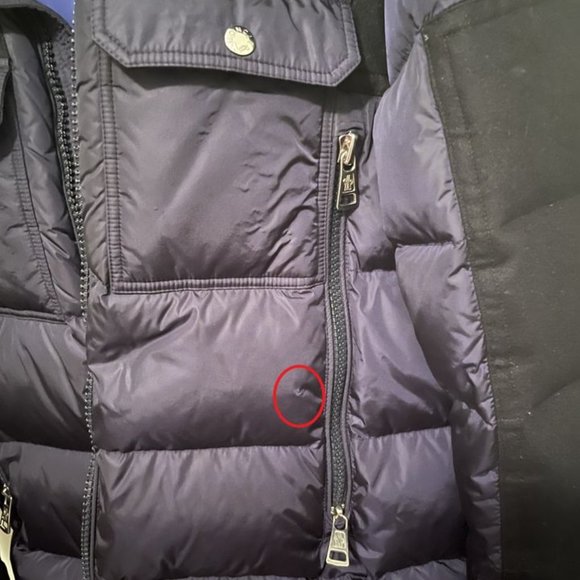 Mens Moncler Dimier Puffer Winter Jacket - Size 5 - Picture 12 of 12